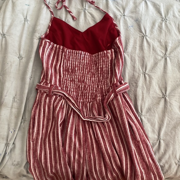 Red and White Hollister Romper! - Picture 2 of 3